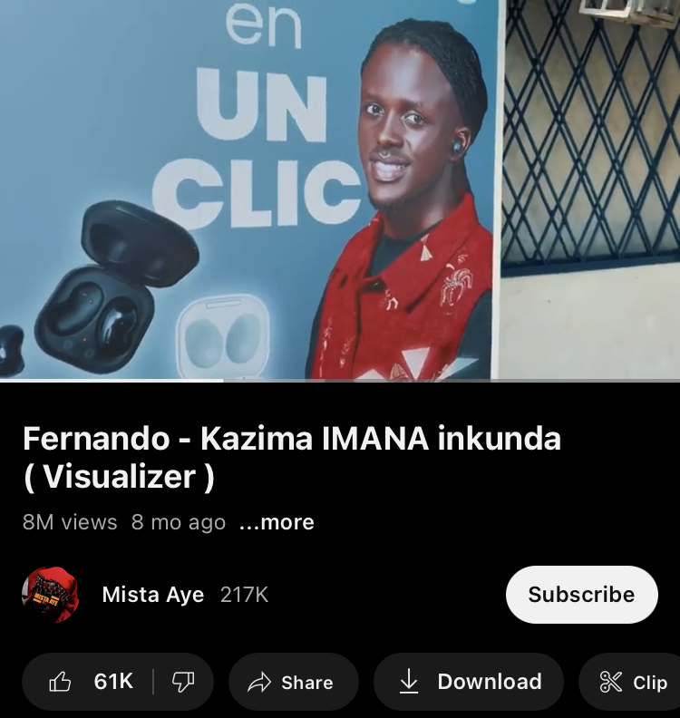 Kazima IMANA inkunda Fernando