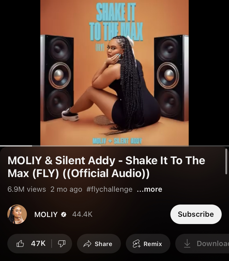 Shake it to the max Moliy and silent Addy