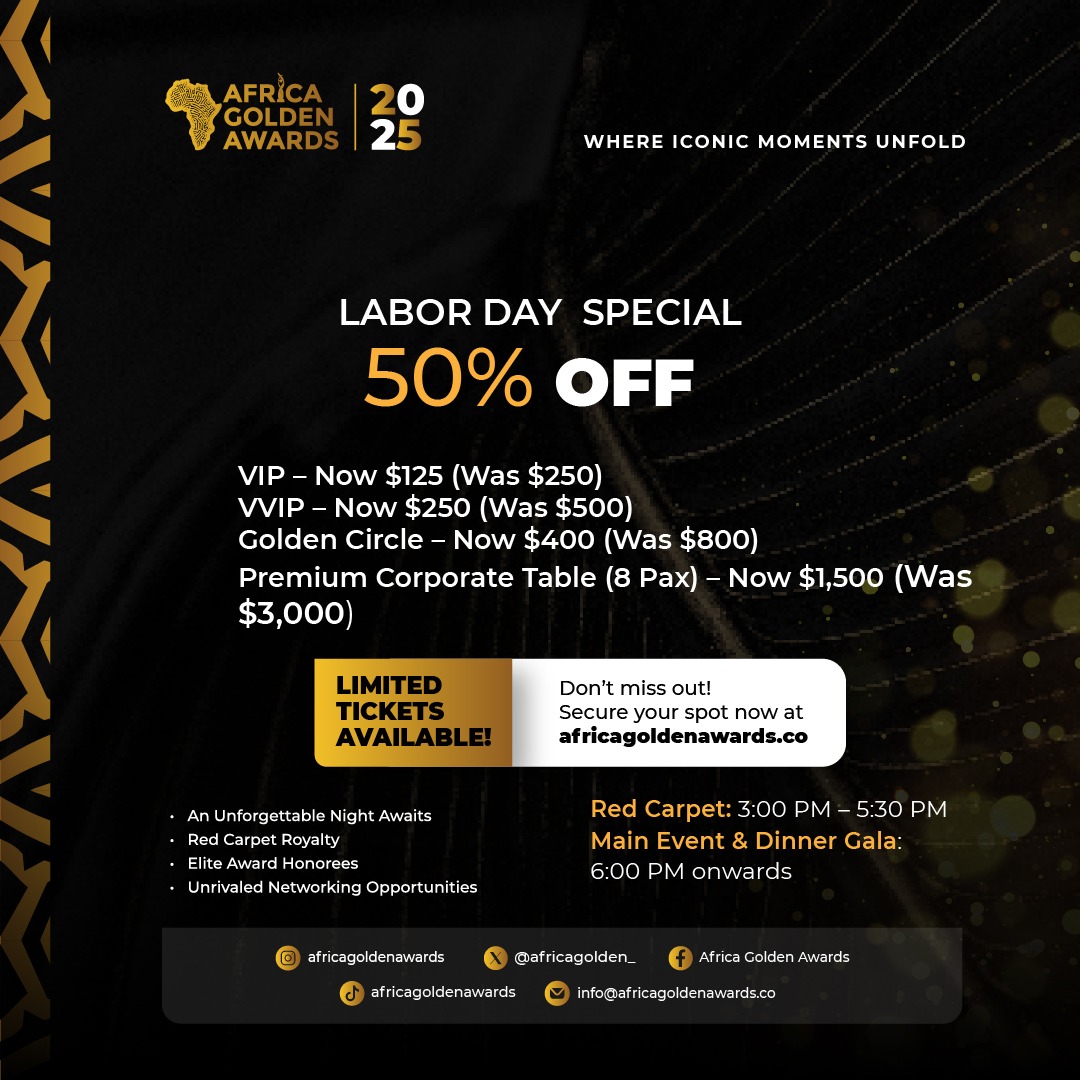 AFRICA GOLDEN AWARDS 2025